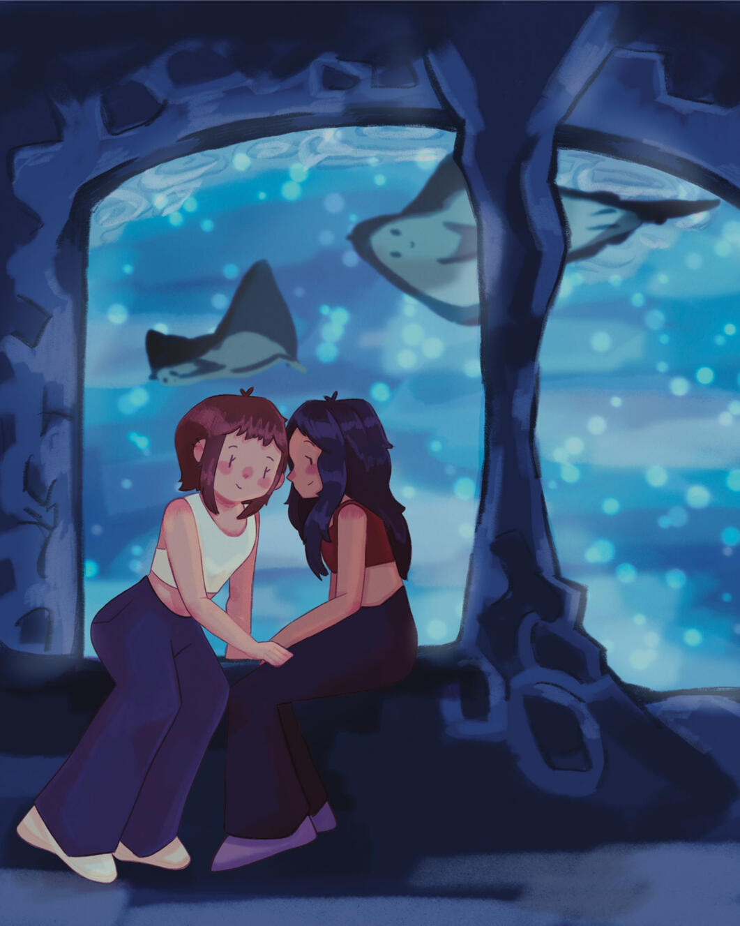Original Character Designs; Aquarium date